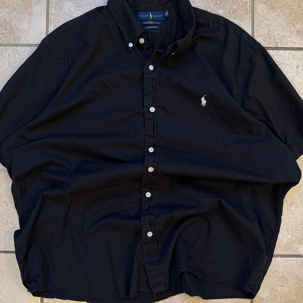 Polo by Ralph Lauren Classic Fit Untucked Fit Short Sleeve Polo Shirt - Size XL